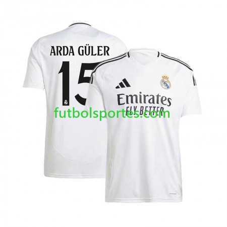 Camiseta Real Madrid ARDA GuLER 15 Primera Equipación 2024/2025